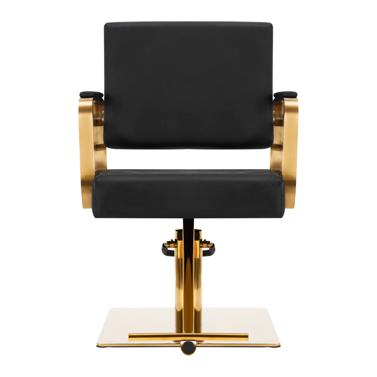 Gabbiano Hairdressing Chair Avila Black Gold - Image 8