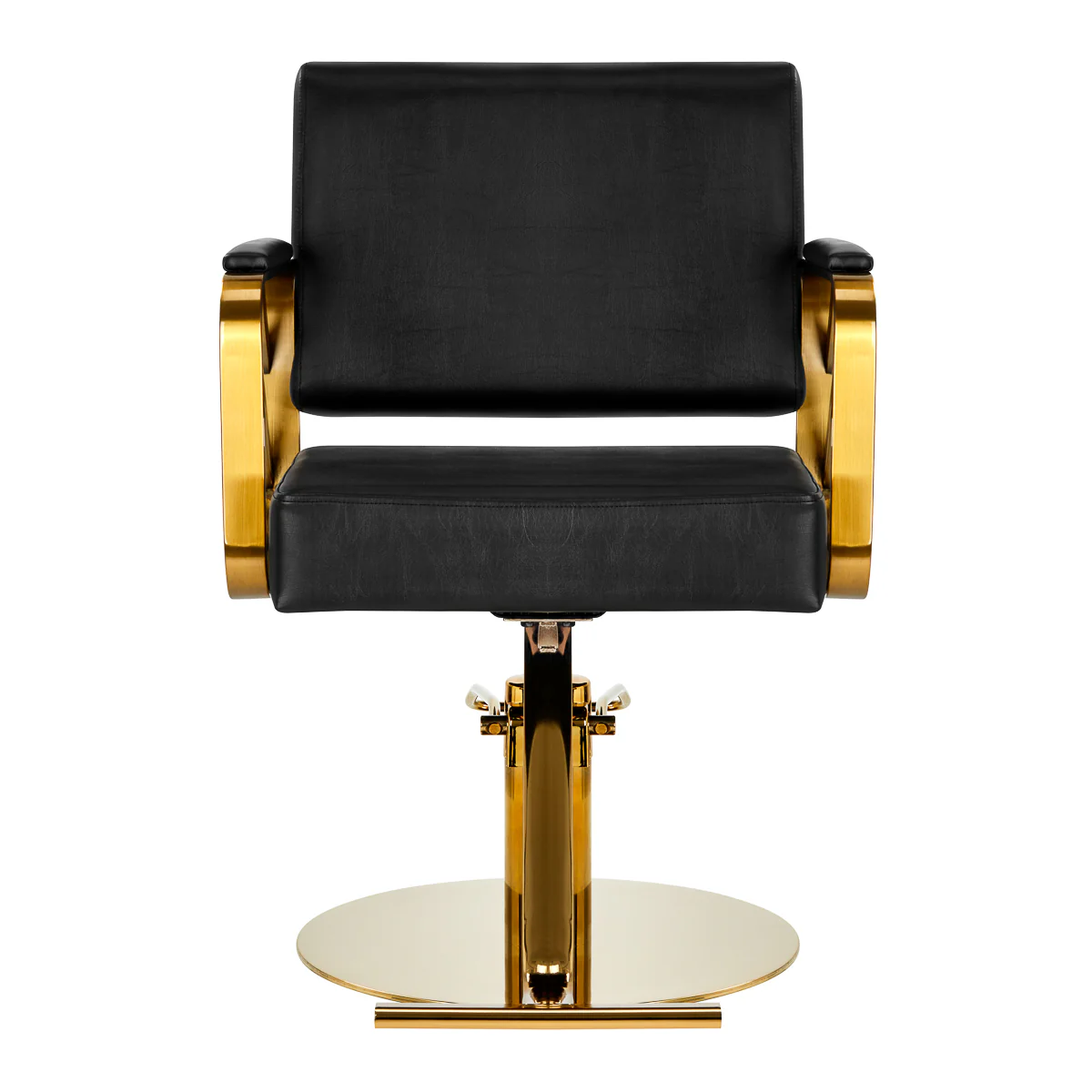 Gabbiano Hairdressing Chair Genua Gold Black - Image 3