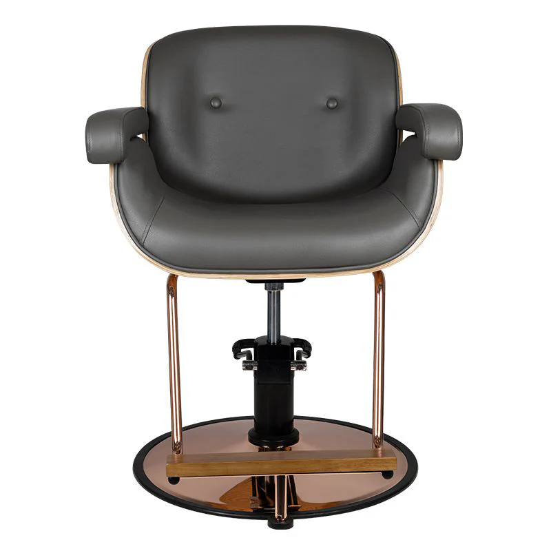 Gabbiano hairdressing chair gray venice - Image 3