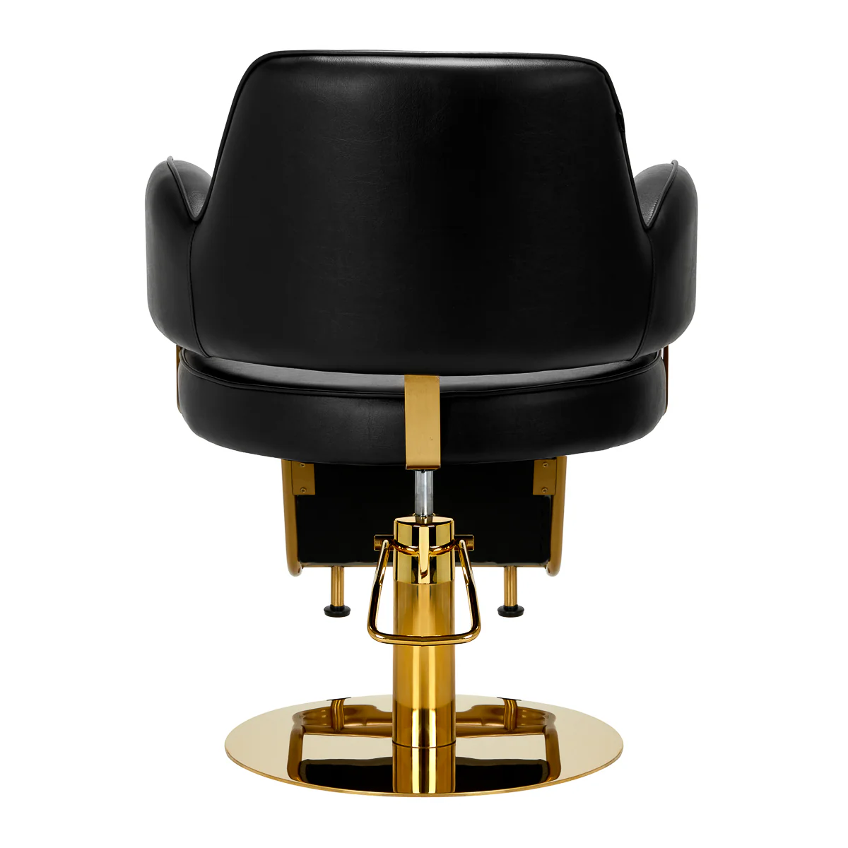 Gabbiano Hairdressing Chair Linz NQ Gold Black - Image 4