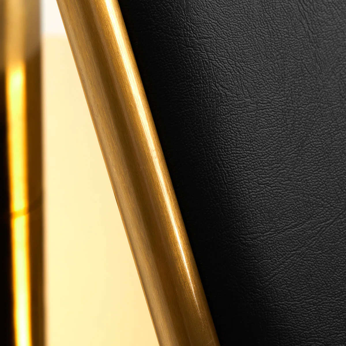 Gabbiano Hairdressing Chair Linz NQ Gold Black - Image 7