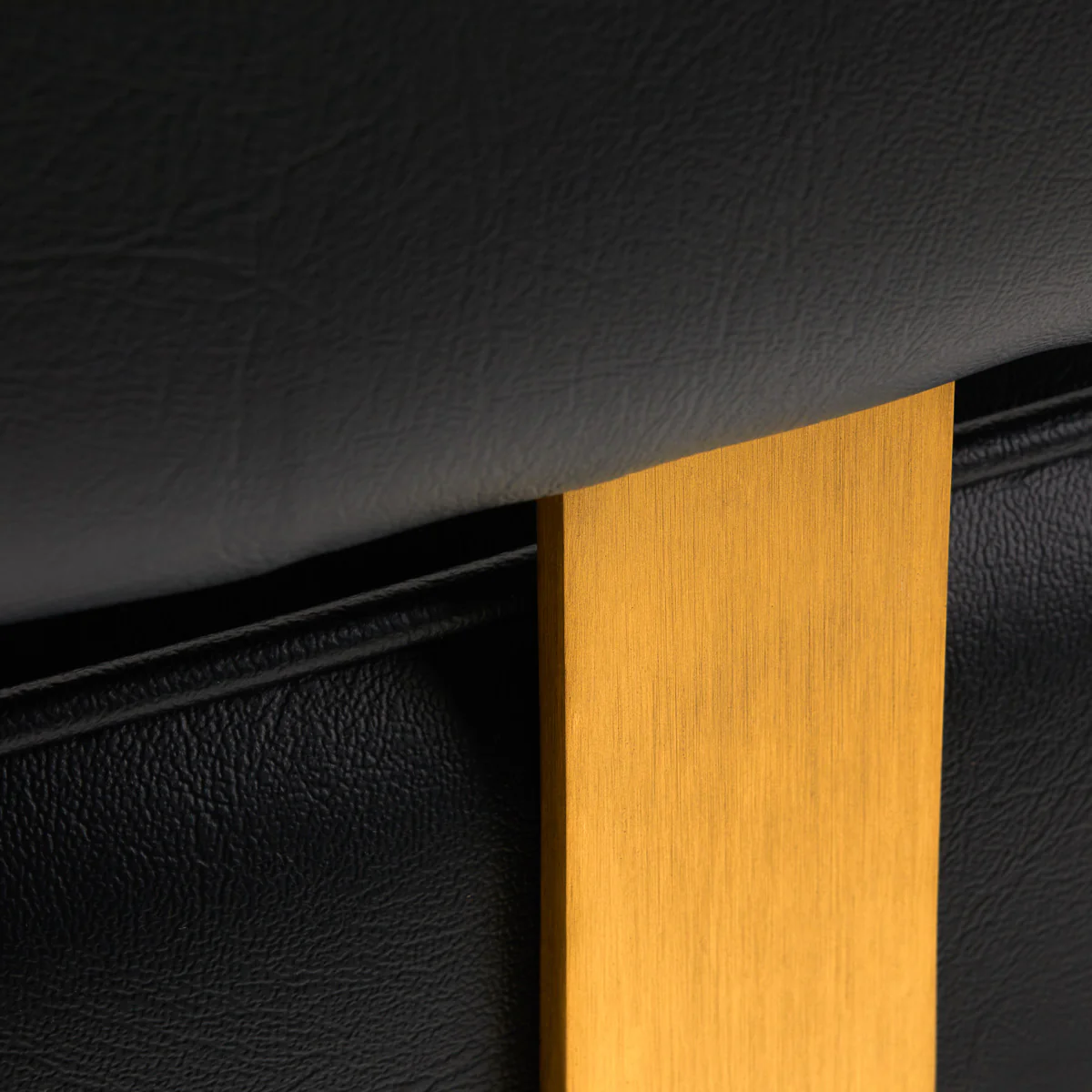 Gabbiano Hairdressing Chair Linz NQ Gold Black - Image 8