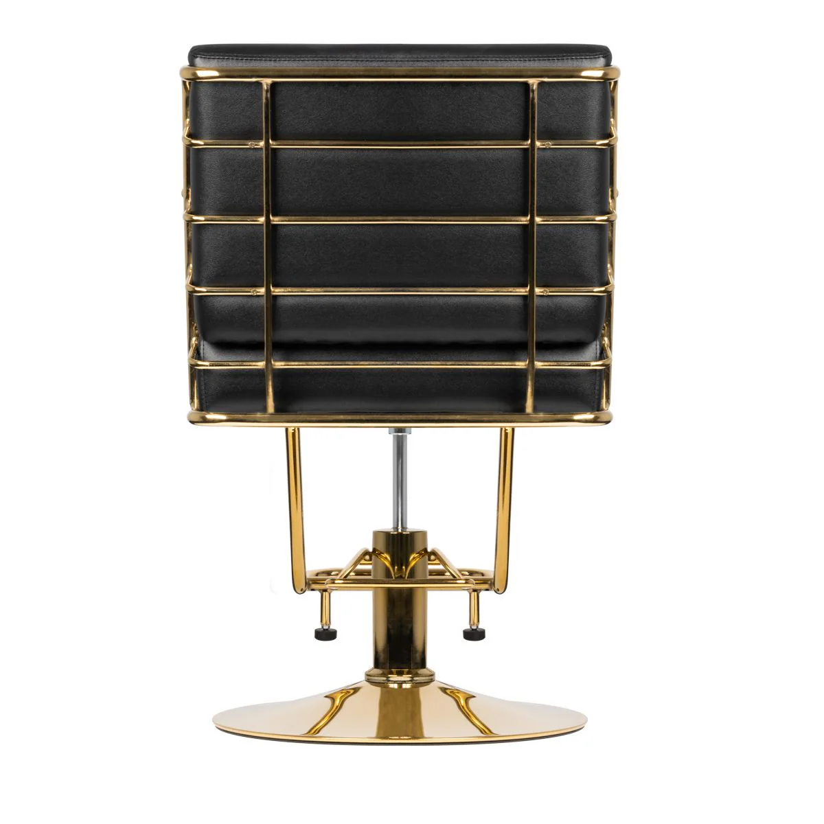 GABBIANO HAIRDRESSING CHAIR PRATO GOLD - BLACK - Image 5