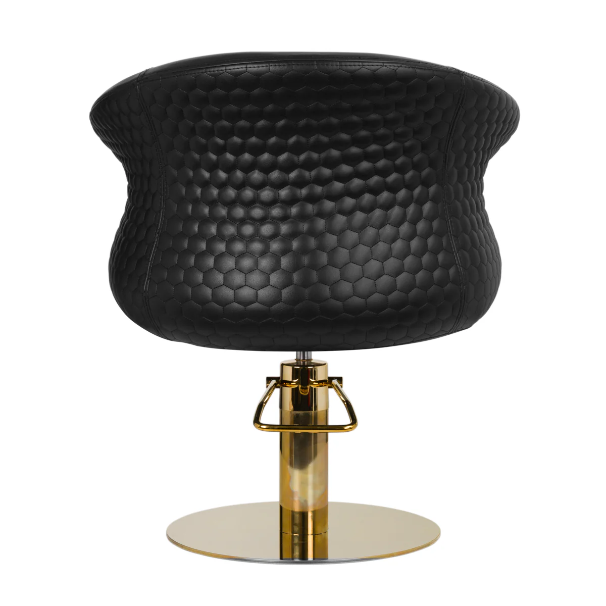 Gabbiano Hairdressing Chair Versal Gold Black - Image 5