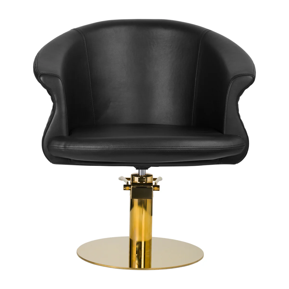 Gabbiano Hairdressing Chair Versal Gold Black - Image 6