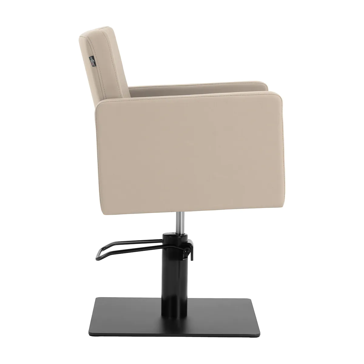 Gabbiano Hairdressing Chair Vitoria Grey Beige - Image 3