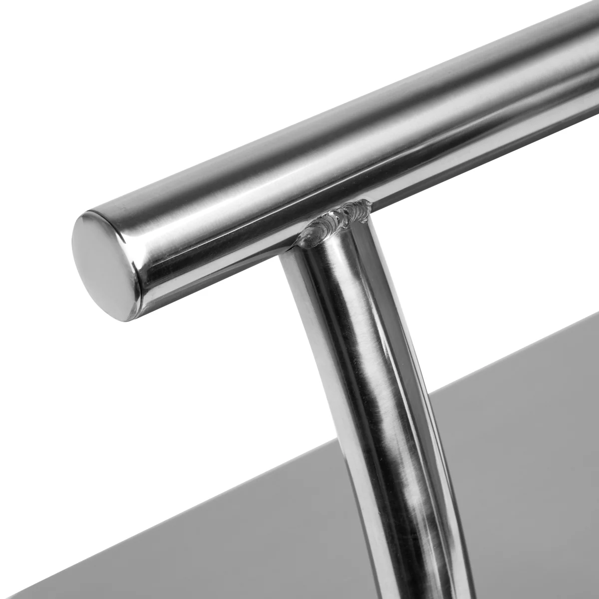 Gabbiano Hairdressing Footstool L005S Silver - Image 5