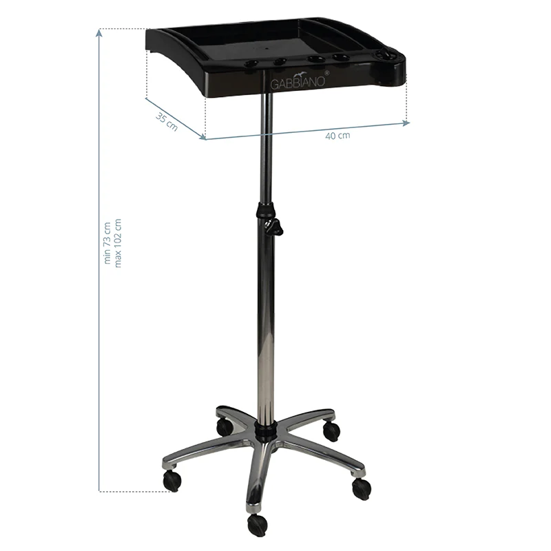 Gabbiano Hairdressing Helper 265 Black - Image 2