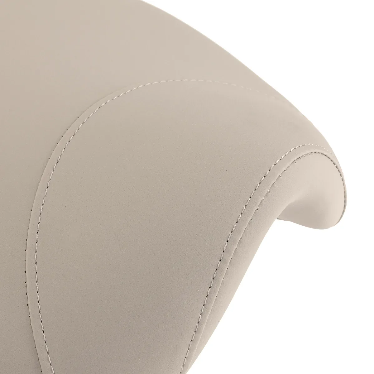 Gabbiano Hairdressing Stool D032 Grey Beige - Image 6
