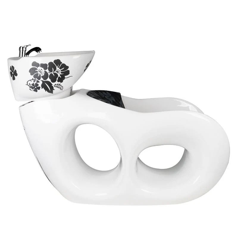 Gabbiano Mallow Hairdresser Wash Unit White - Image 2