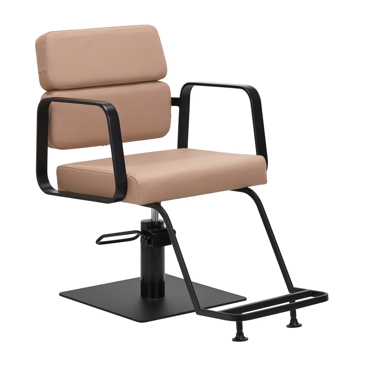 Gabbiano Porto-BM Hairdressing Chair Black & Beige