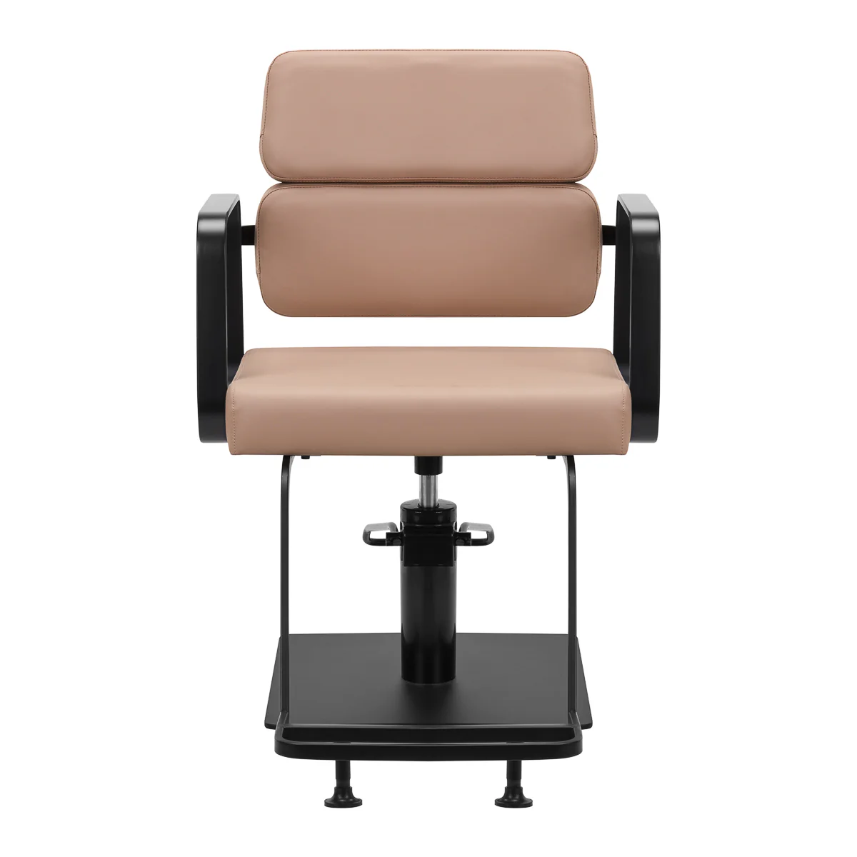 Gabbiano Porto-BM Hairdressing Chair Black & Beige - Image 3