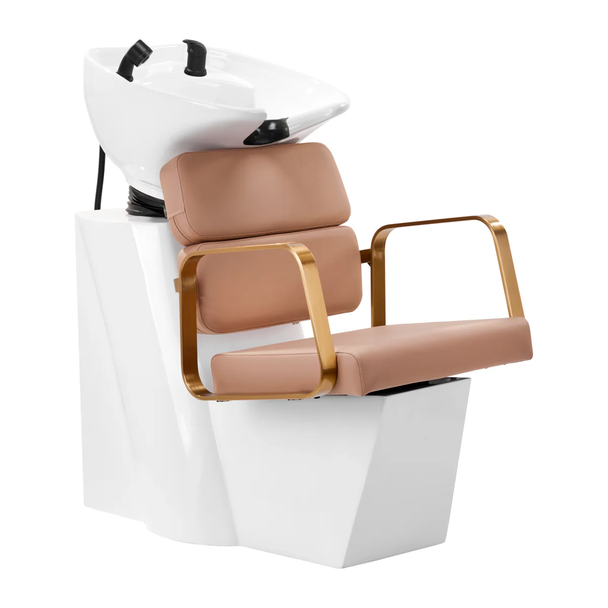 Gabbiano Porto-GM Hair Wash Unit Beige & Gold