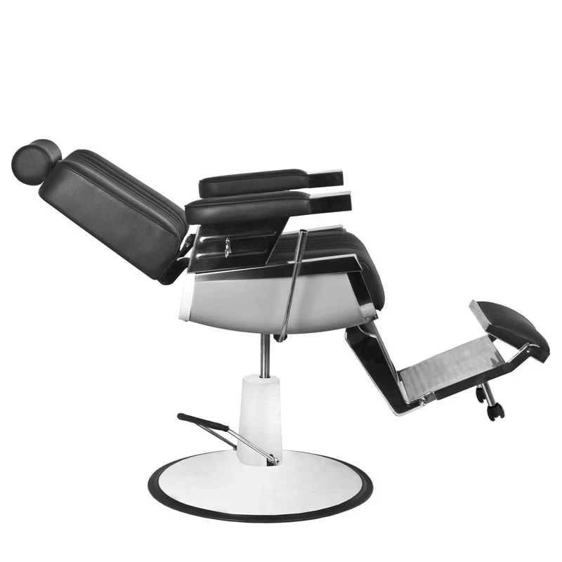 Gabbiano royal black barber chair - Image 3