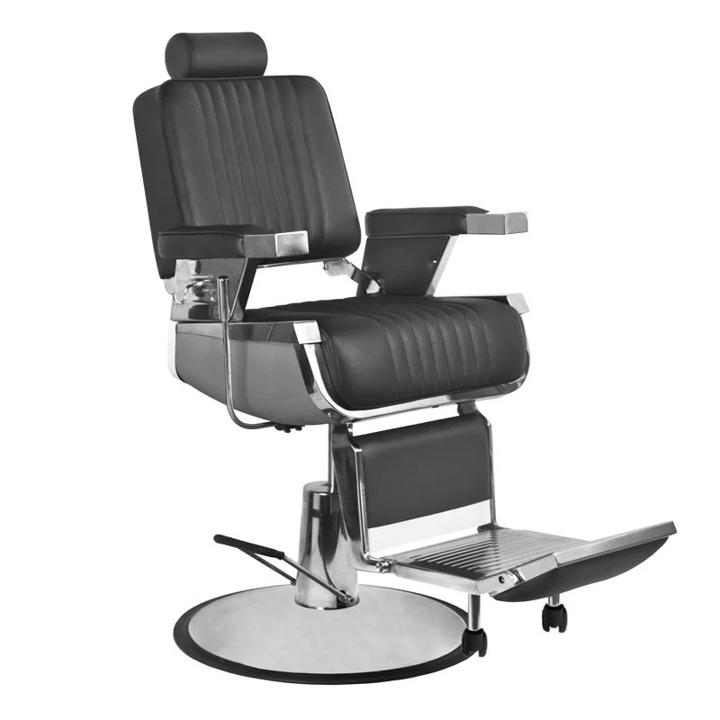 Gabbiano royal black barber chair - Image 4