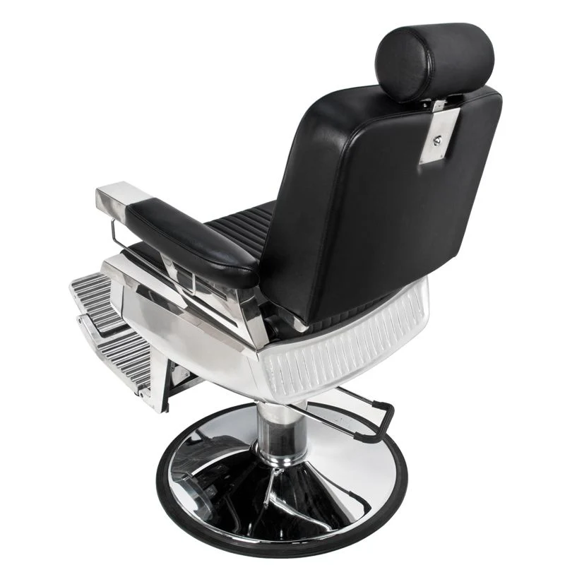 Gabbiano royal black barber chair - Image 6