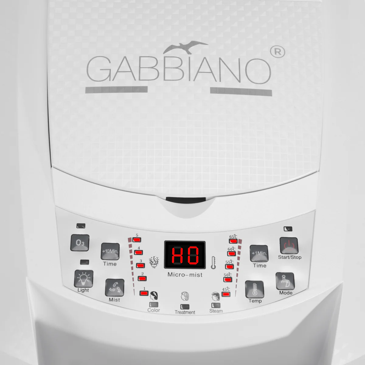 Gabbiano Standing Hairdressing Sauna 408D White with Active Ozone 700W - Image 8