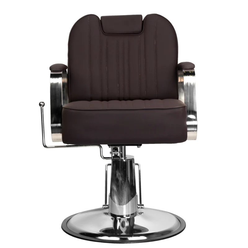 Gabbiano Stern Stylish Barber Chair Brown - Image 4