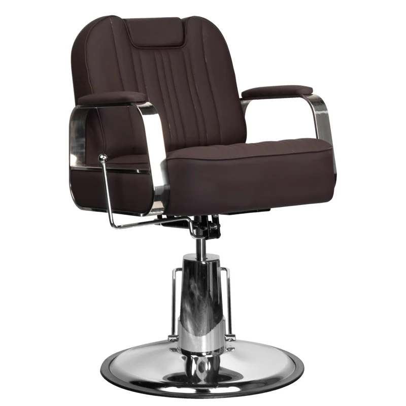 Gabbiano Stern Stylish Barber Chair Brown - Image 9