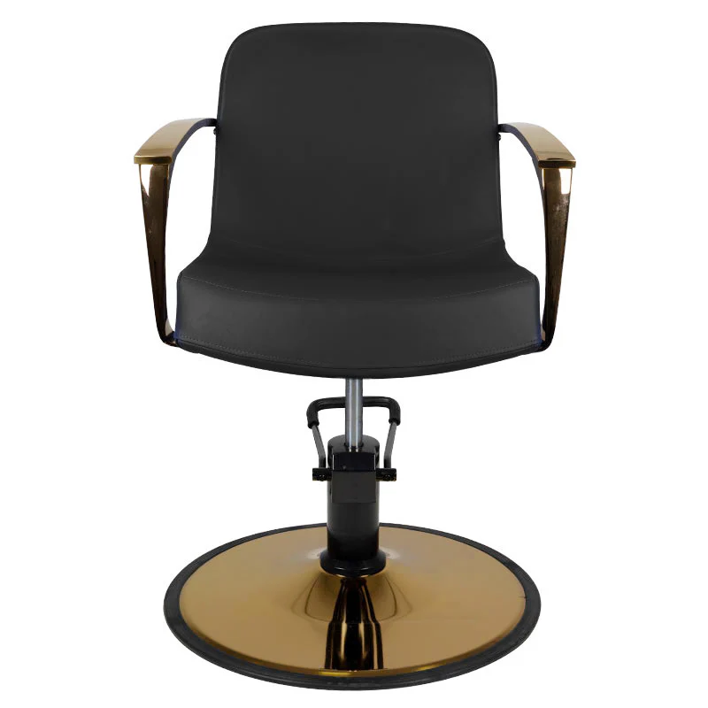Gabbiano styling chair golden Bologna black - Image 3
