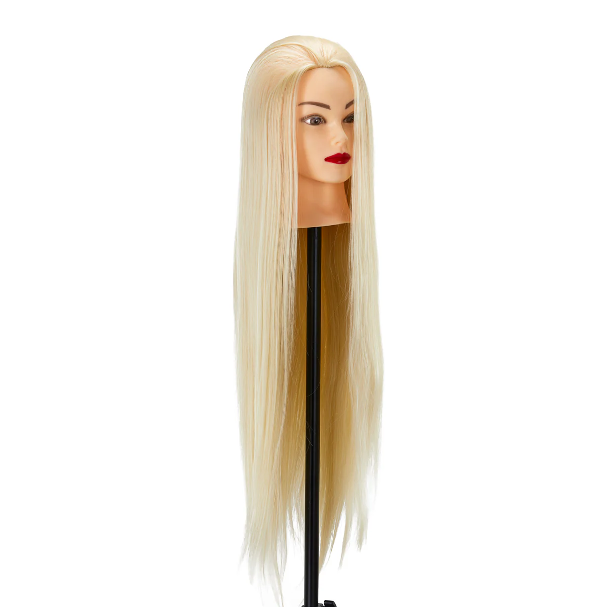 Gabbiano WZ2 Hairdressing Training Head, Synthetic Hair, Colour 613#, Length 24" - Image 4