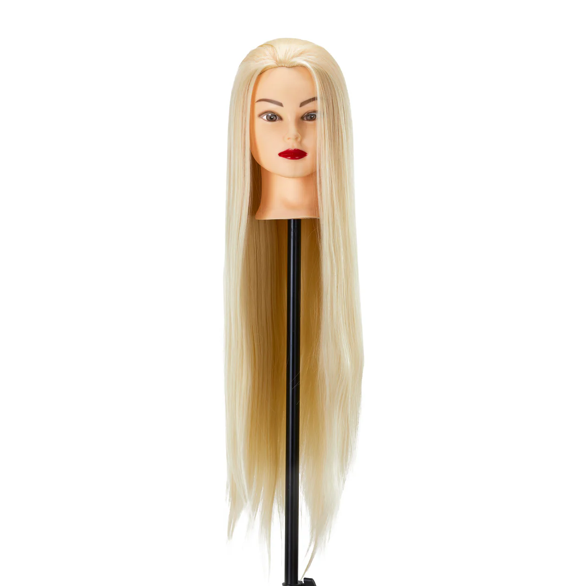 Gabbiano WZ2 Hairdressing Training Head, Synthetic Hair, Colour 613#, Length 24" - Image 5