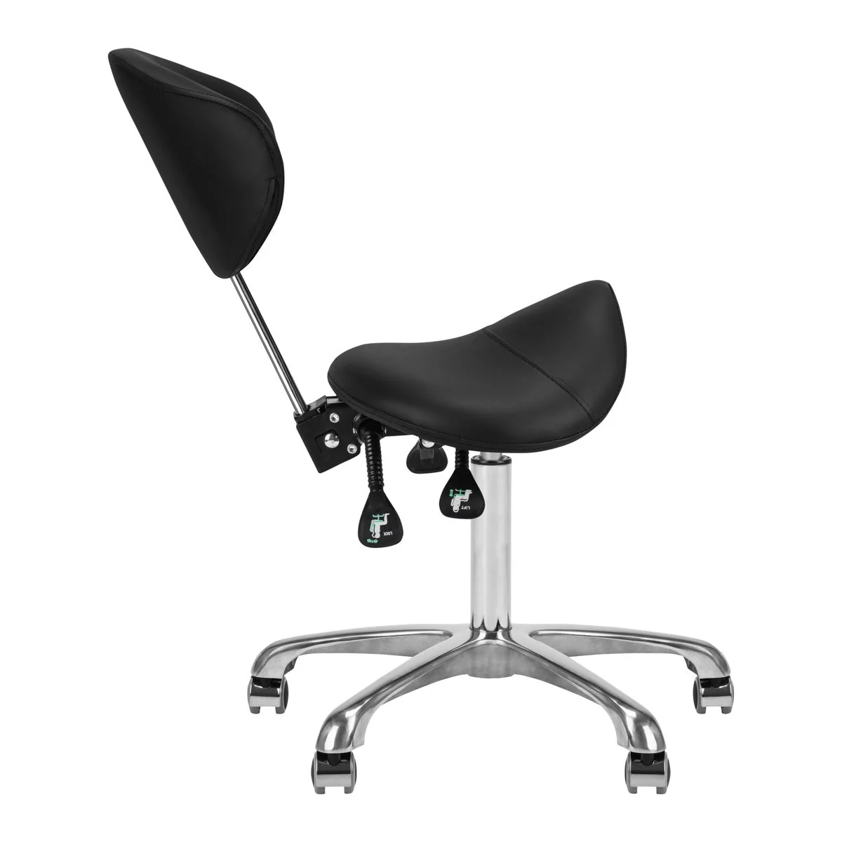 Giovanni Cosmetic Stool 1004 Black - Image 7