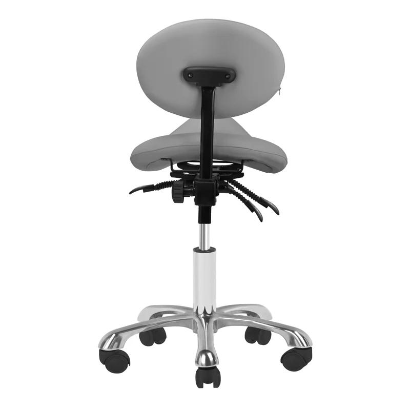 Giovanni Cosmetic Stool 1025 Grey - Image 3