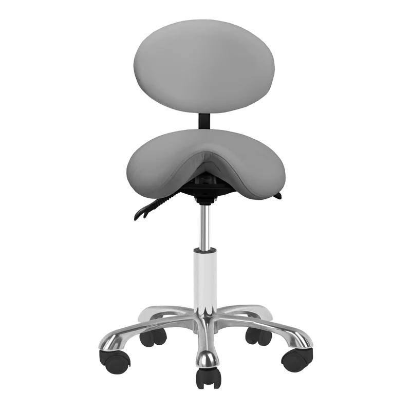 Giovanni Cosmetic Stool 1025 Grey - Image 5