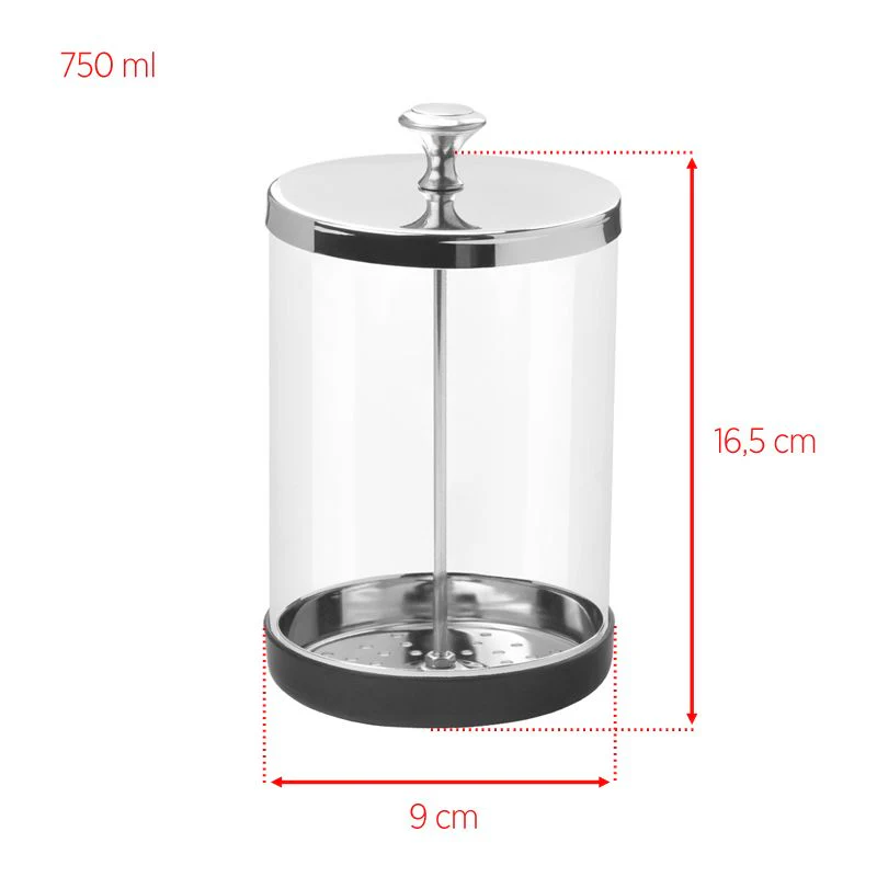 ACTIVESHOP Glass container for disinfecting tools 750ml - Image 2