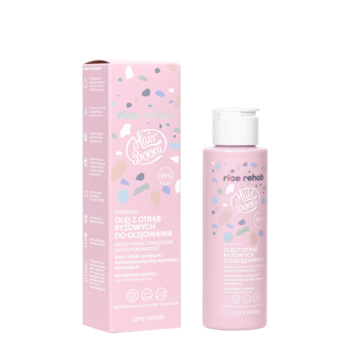 Hair Boom Rice Rehab Nourishing Hair Oil Oiling Treatment (EXP 05/2026)