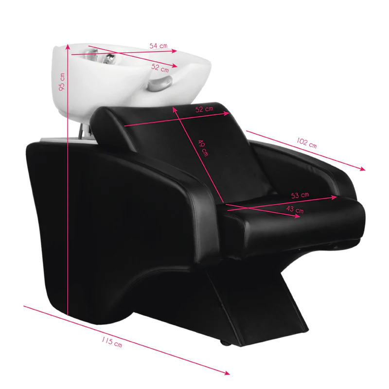 Hair System Hair Wash Unit C38 Black - Image 2