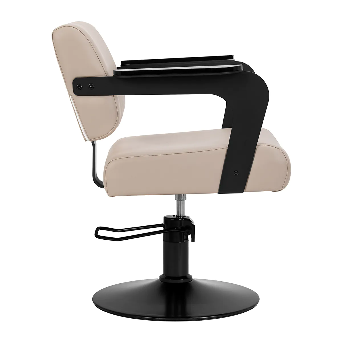 Hair System Hairdressing Chair Jet Latte Beige - Image 3