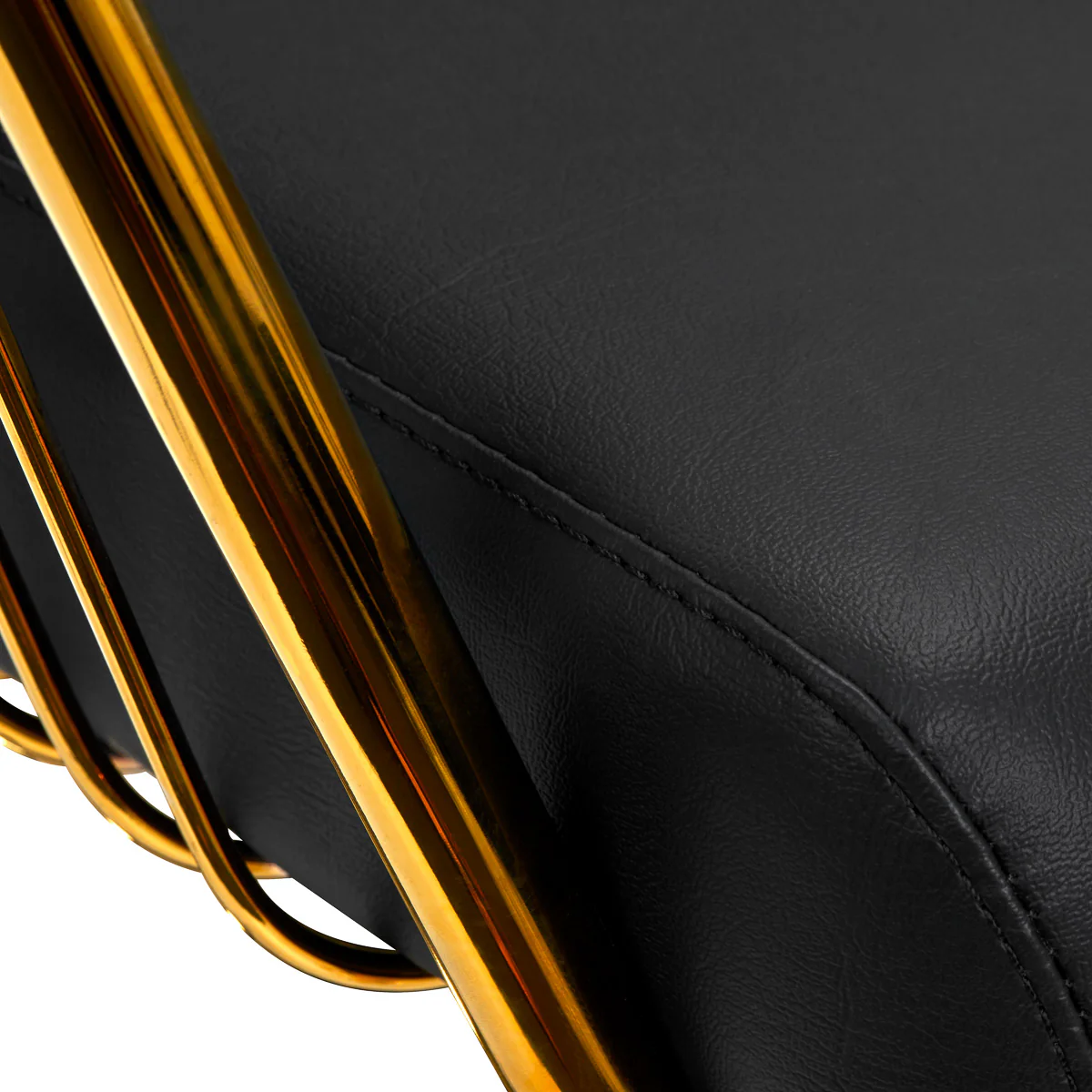 Hair System Hairdressing Chair Lile Gold Black - Image 8