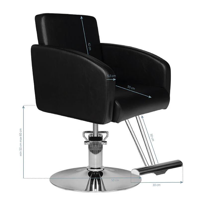 Hair System HS40 Barber Chair Black - Image 3
