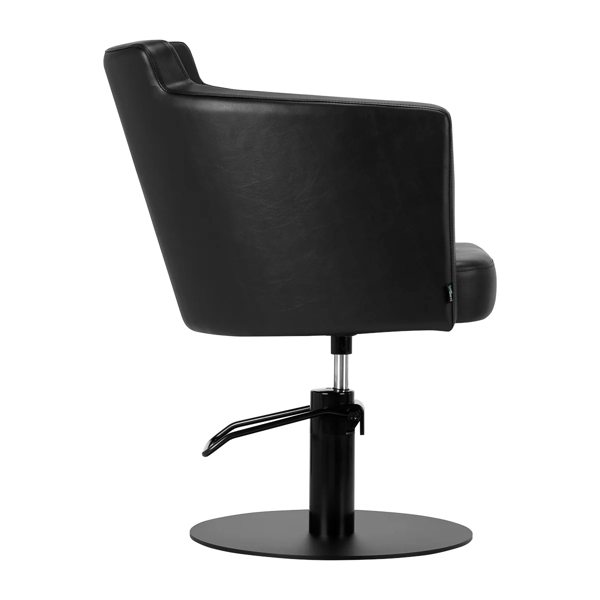 Hairdressing chair Gabbiano Roma Black - Image 8