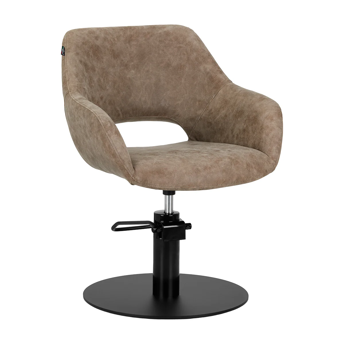 Hairdressing chair Gabbiano Sevilla old Brown