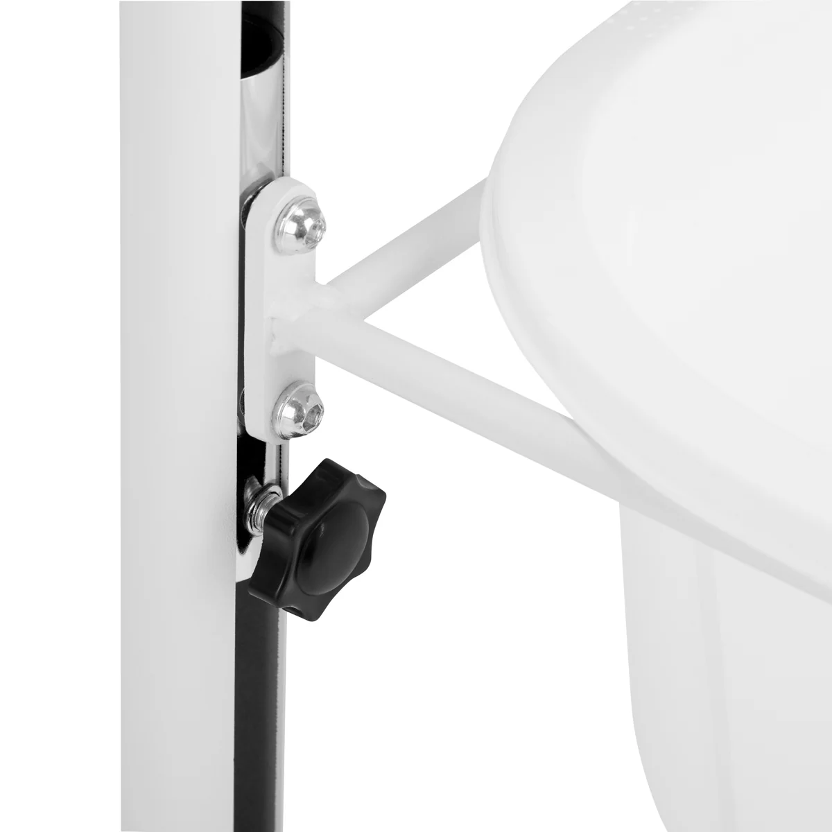 ActiveShop Height-Adjustable Pedicure Tray White - Image 3