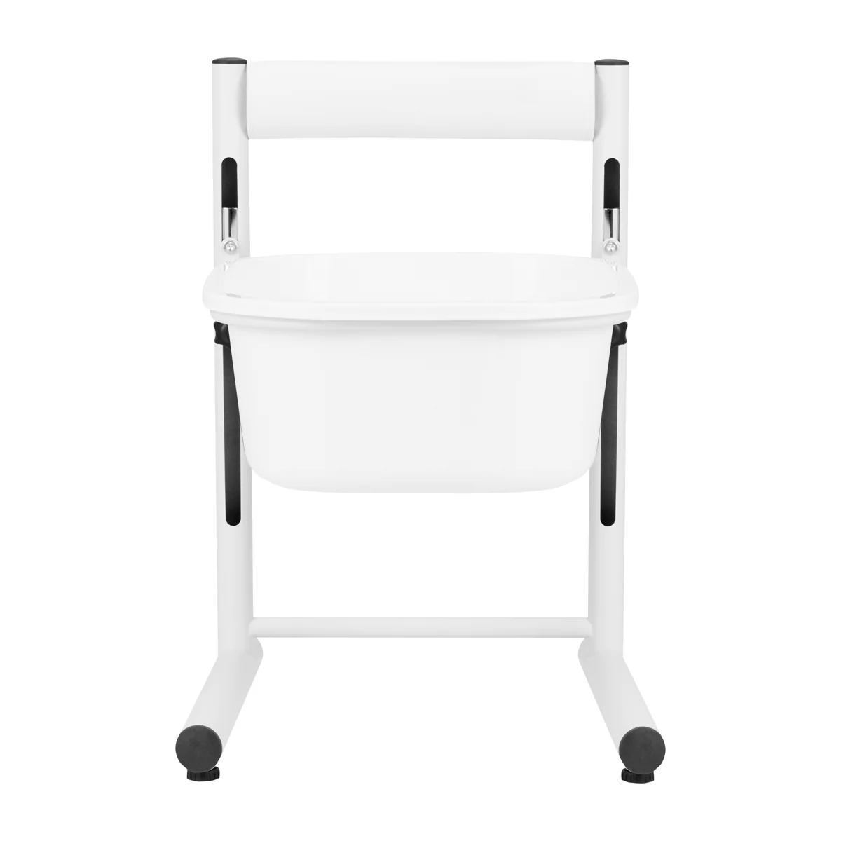 ActiveShop Height-Adjustable Pedicure Tray White - Image 4
