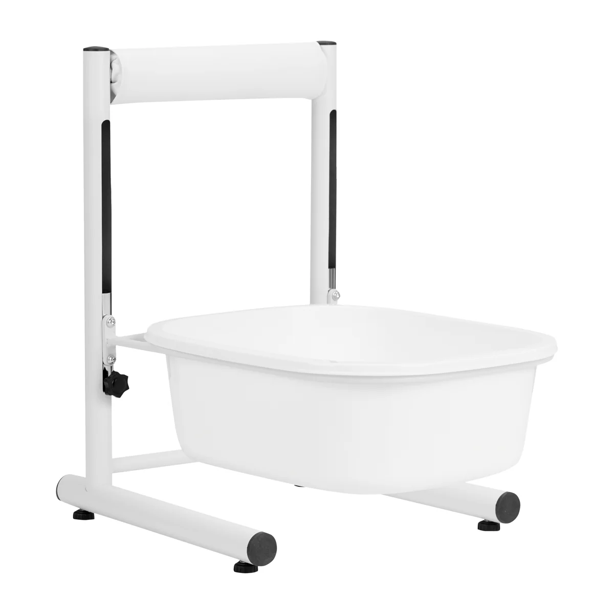 ActiveShop Height-Adjustable Pedicure Tray White - Image 7