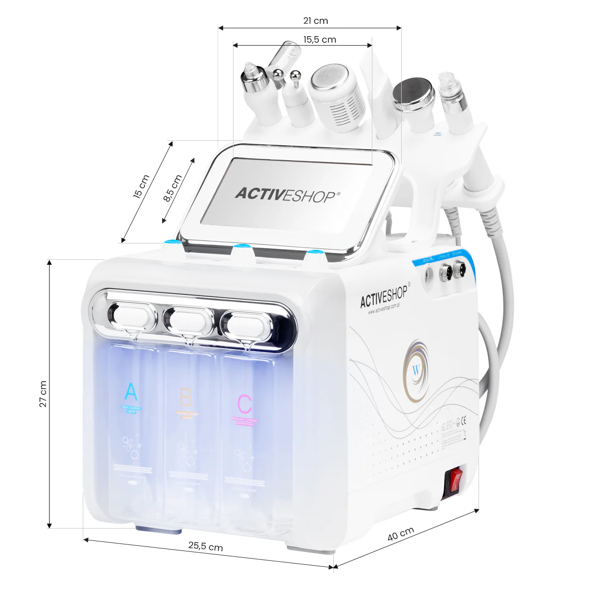 Hydrogen H2+ 6in1 HydraFacial Machine Hydrogen Purification Device - Image 5