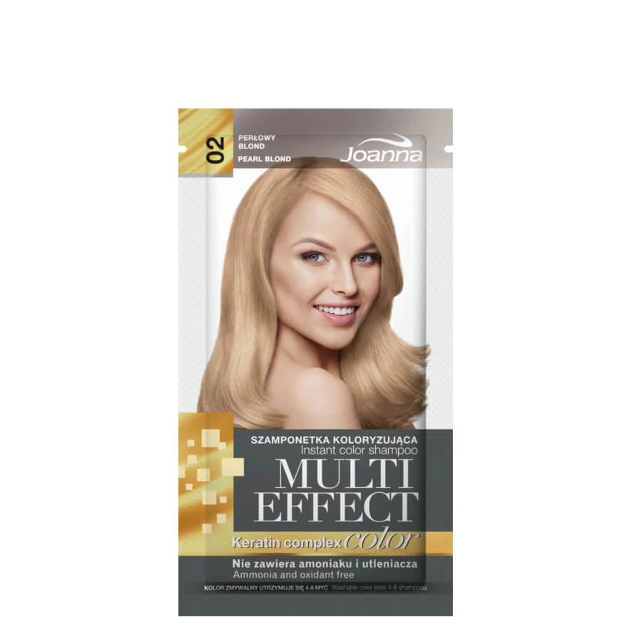 Joanna Multi-Effect Instant Color Hair Shampoo Ammonia-Free - Image 3