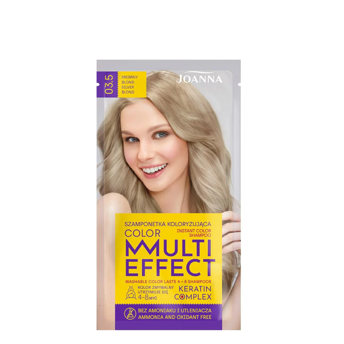 Joanna Multi-Effect Instant Color Hair Shampoo Ammonia-Free - Image 6