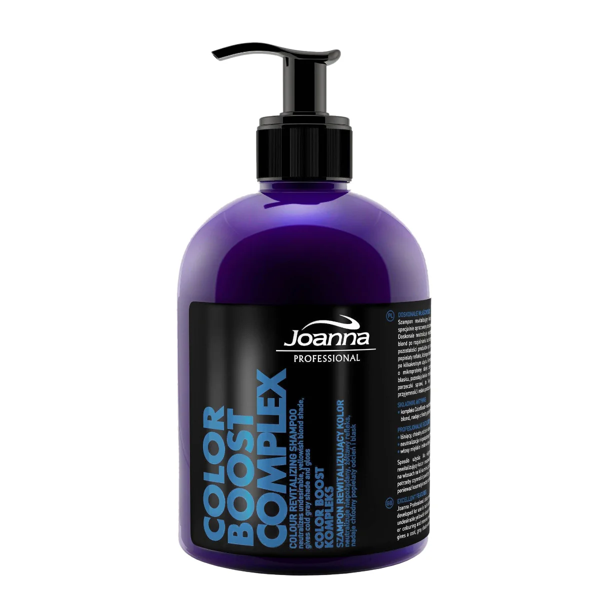 Joanna Professional Anti Yellow Boost Complex Colour Toning Shampoo Gray