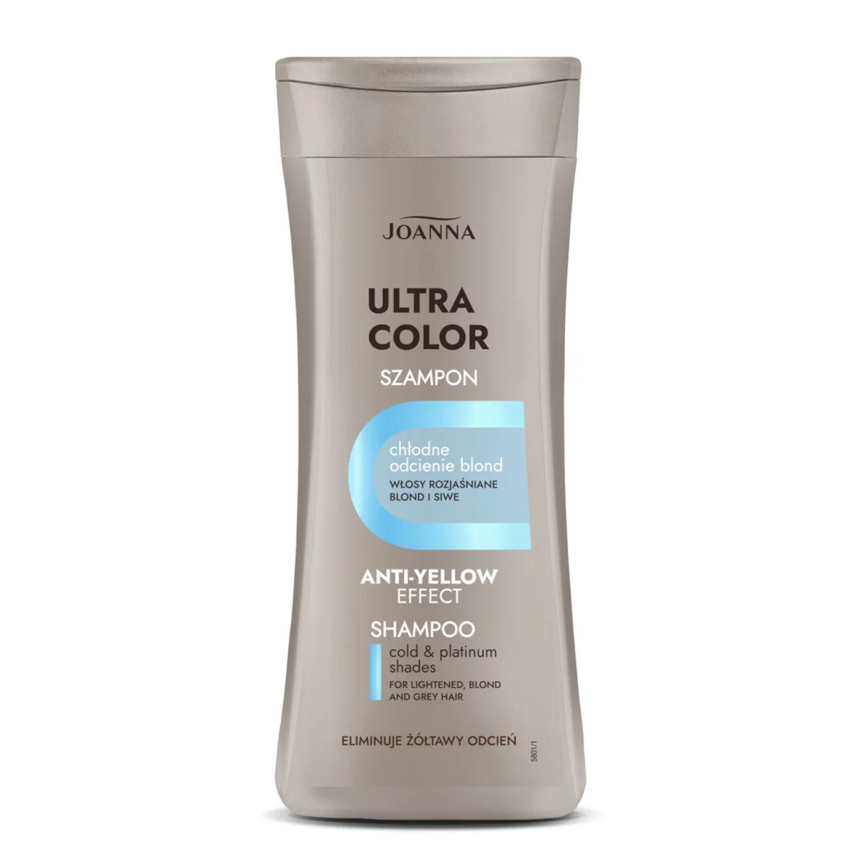 Joanna Ultra Color Silver Platinum Shampoo Eliminate Yellow Shade