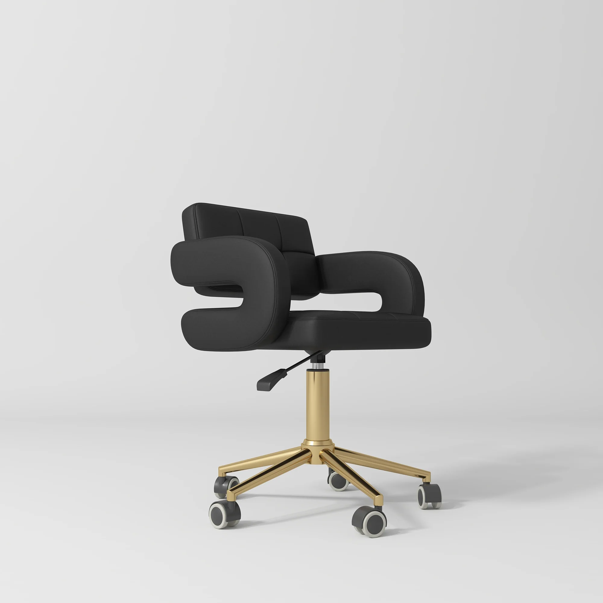 Manufakturo Prestige Black The Complete Studio Set - Lash Bed, Chair, Moonlight & Trolley - Image 3