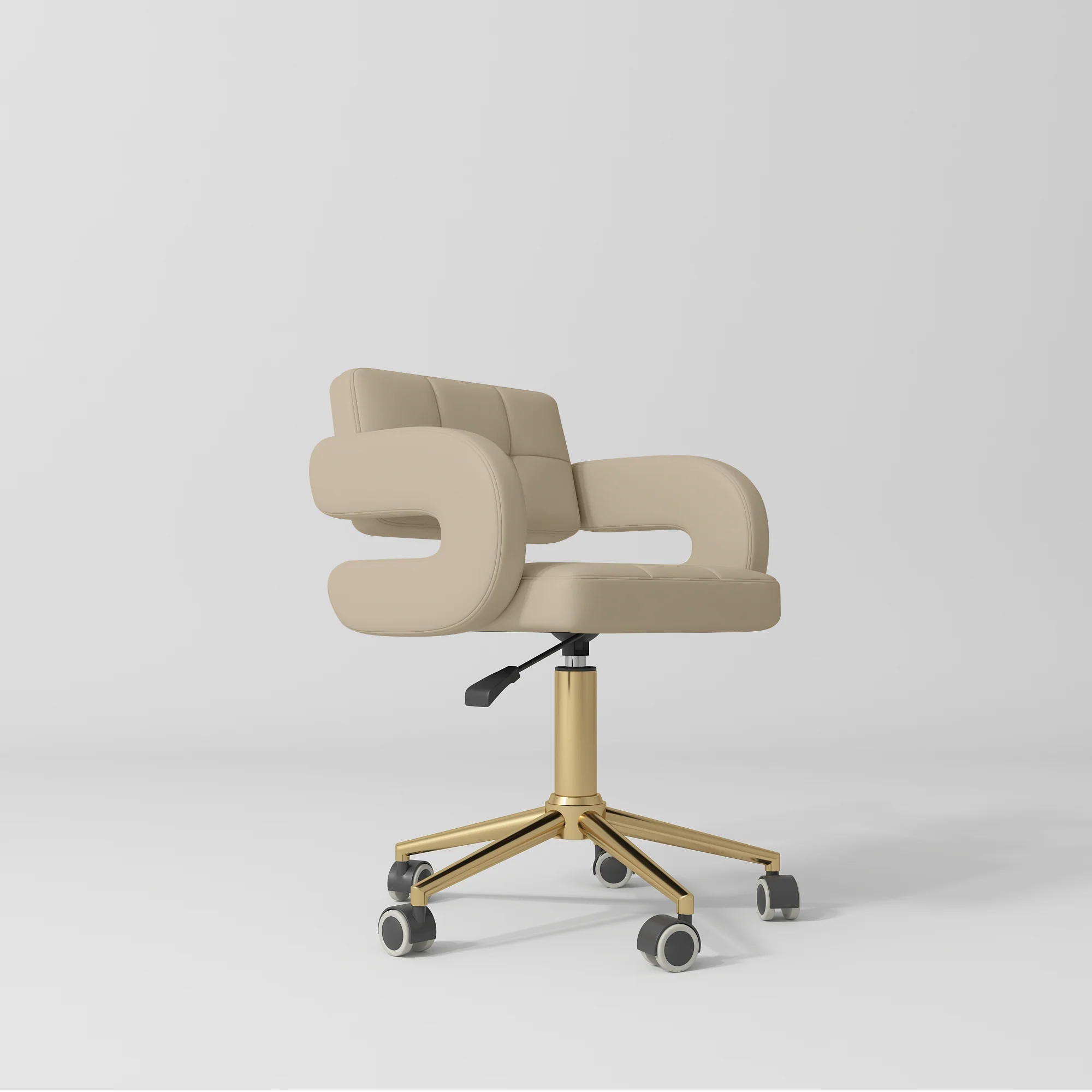 Manufakturo Prestige Warm Beige The Complete Studio Set - Lash Bed, Chair, Moonlight & Trolley - Image 3