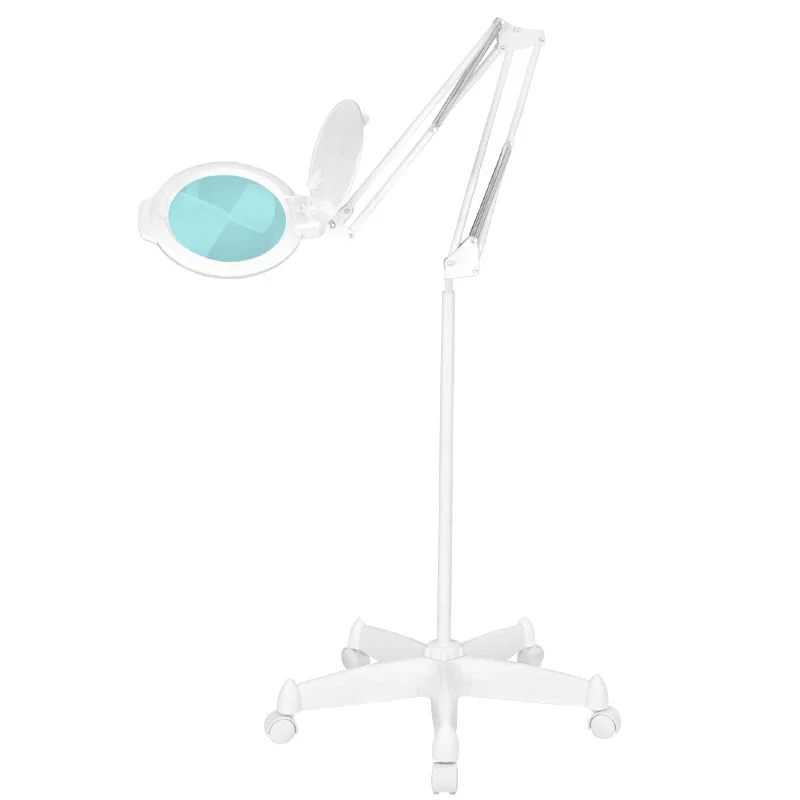 Glow Moonlight 8013/6" White Led Magnifier Lamp with Tripod