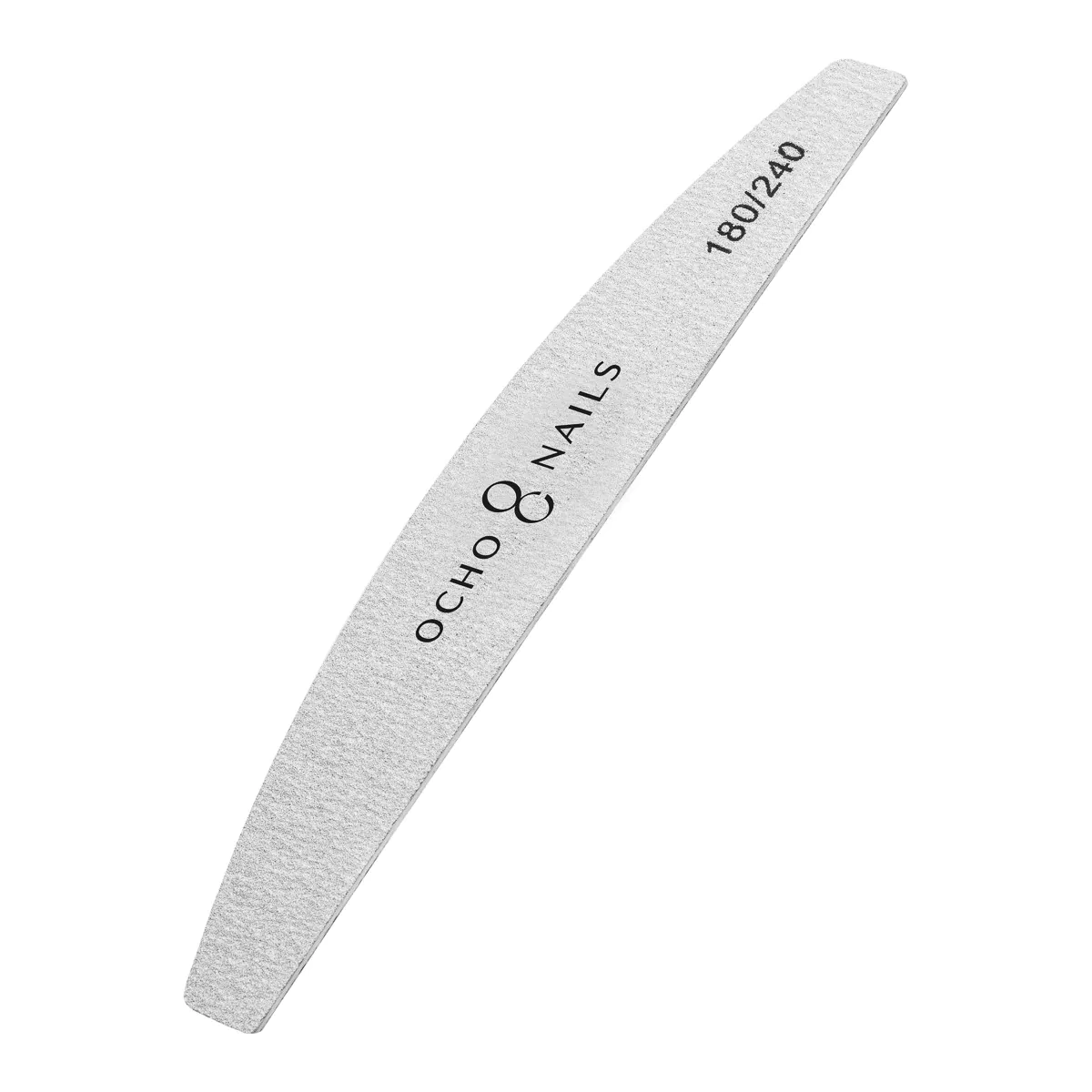 Ocho Nails Half-Moon Slim Nail File 180/240 10pcs - Image 2