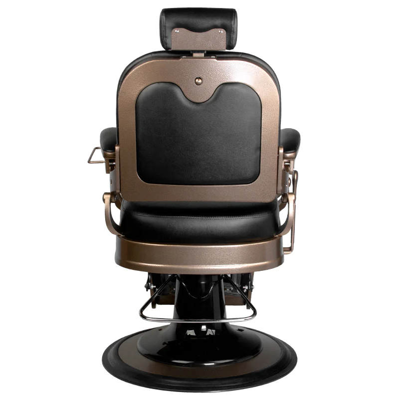 Old Ernesto Black Barber Chair Gabbiano - Image 3